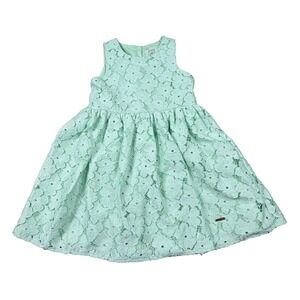 tahari mint green dress Tahari | Dresses | Tahari Baby Girl Mint And Gold Scalloped Edge Dress
